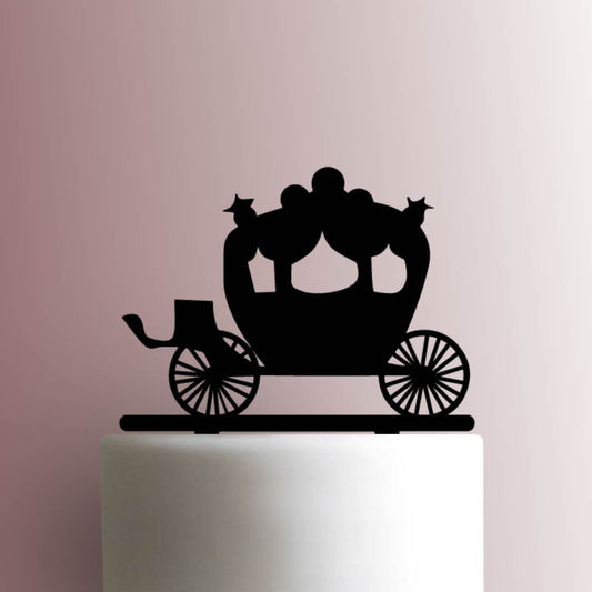 Carriage - Acrylic Cake Topper