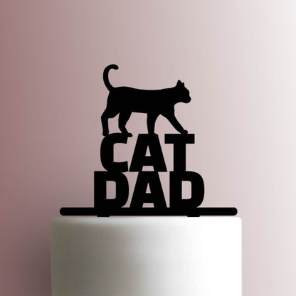 Cat Dad - Acrylic Cake Topper