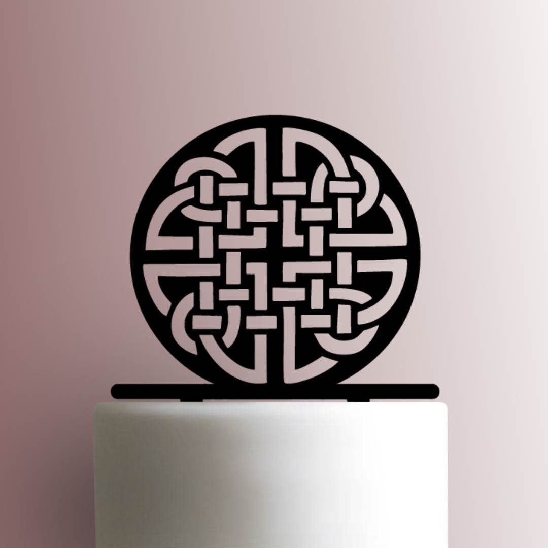 Celtic Knot - Acrylic Cake Topper