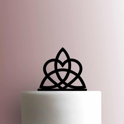 Celtic Knot Heart - Acrylic Cake Topper