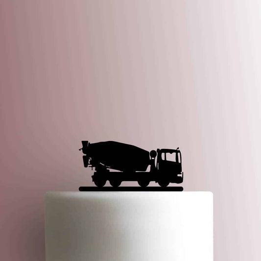 Cement Truck - Acrylic Cake Topper