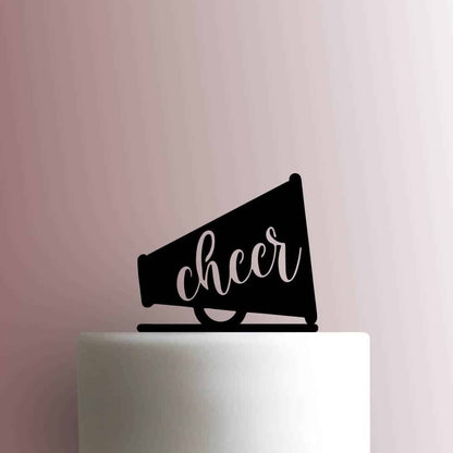 Cheer Megaphone - Acrylic Cake Topper