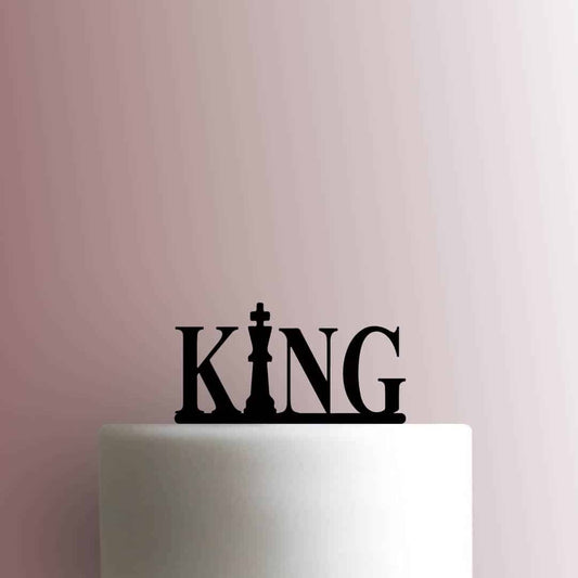 Chess King - Acrylic Cake Topper