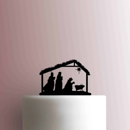 Christmas ? Three Wise Men - Acrylic Cake Topper