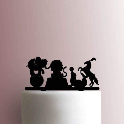 Circus Animals - Acrylic Cake Topper
