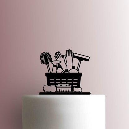 Cleaning Supplies - Acrylic Cake Topper