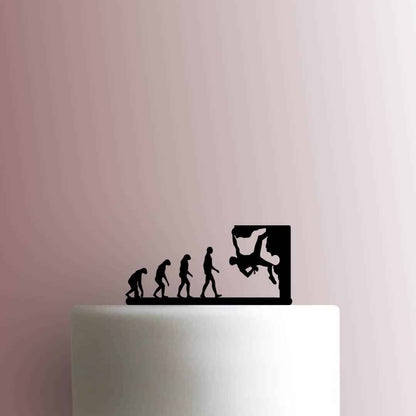 Climb Evolution Hiking - Acrylic Cake Topper