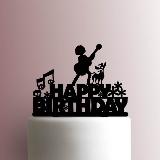 Coco Happy Birthday - Acrylic Cake Topper