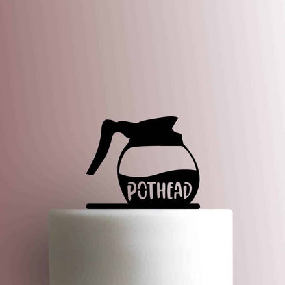 Coffee Pothead - Acrylic Cake Topper