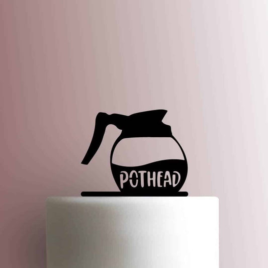Coffee Pothead - Acrylic Cake Topper