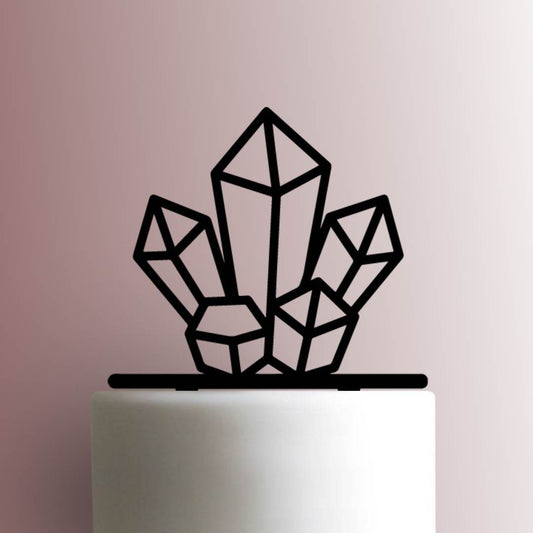 Crystal Cluster - Acrylic Cake Topper