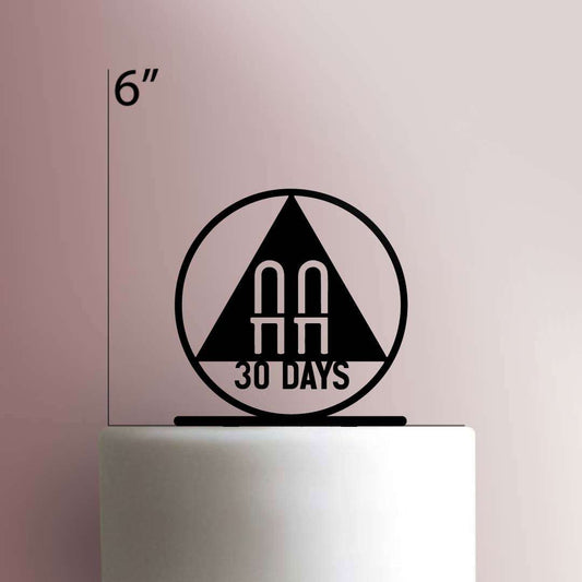 Custom Alcoholic?s Anonymous- Acrylic Cake Topper