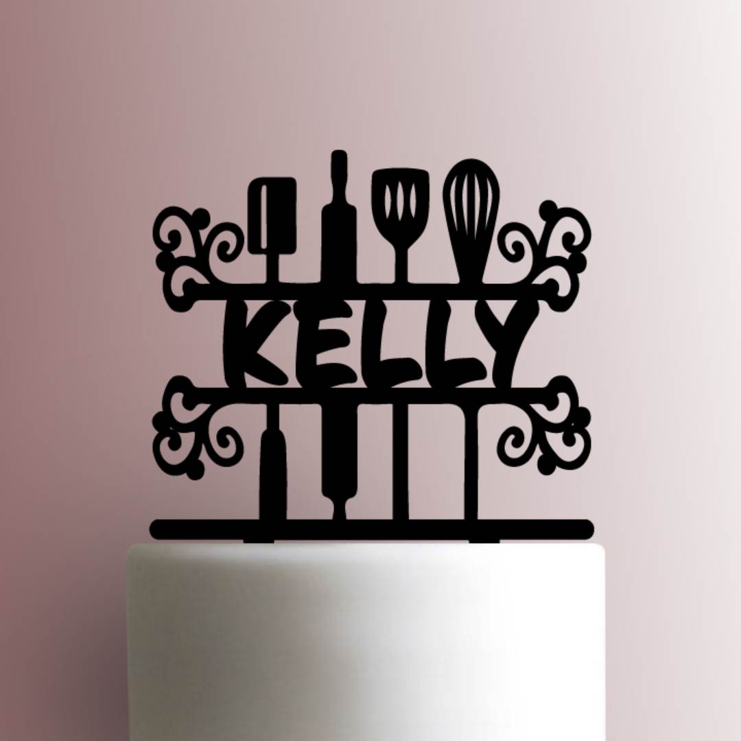 Custom Baking- Acrylic Cake Topper