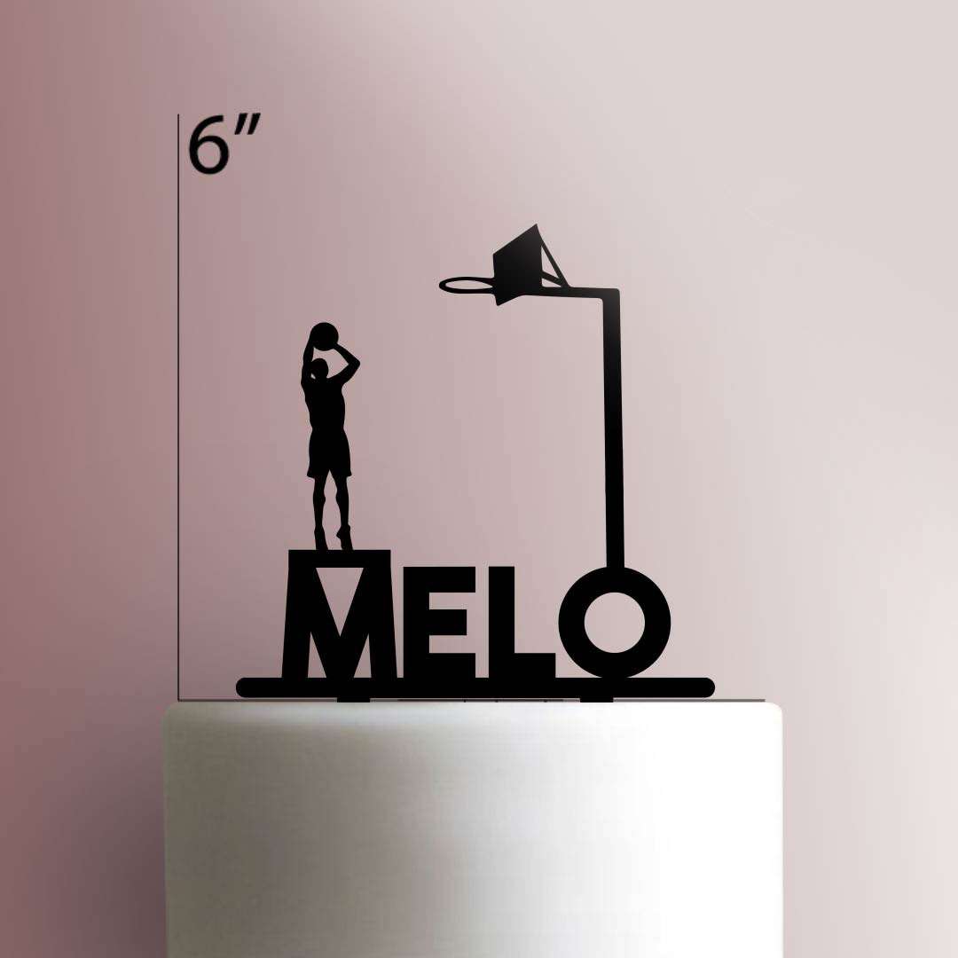 Custom Basketball- Acrylic Cake Topper
