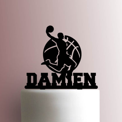 Custom Basketball Player Name - Acrylic Cake Topper