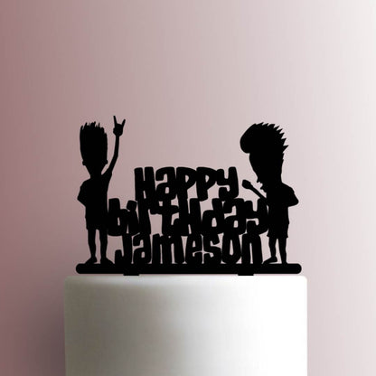 Beavis Cake Custom Beavis and Butthead Happy Birthday Name - Acrylic Cake Topper ...