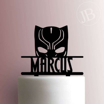 Custom Black Panther- Acrylic Cake Topper