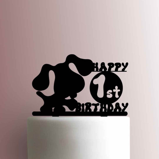 Custom Blues Clues Happy Birthday Number- Acrylic Cake Topper