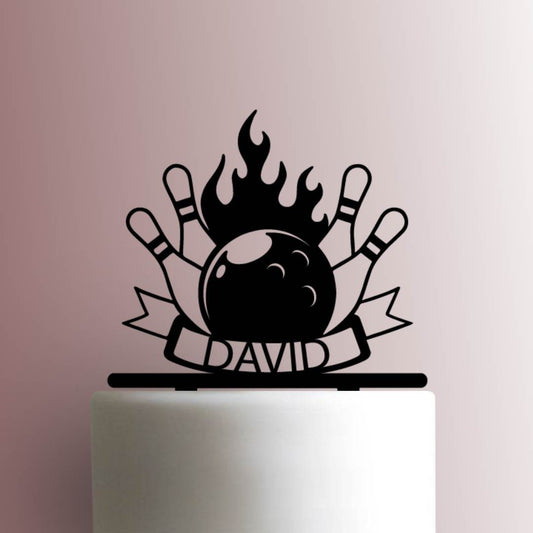 Custom Bowling Name - Acrylic Cake Topper