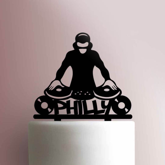 Custom DJ- Acrylic Cake Topper