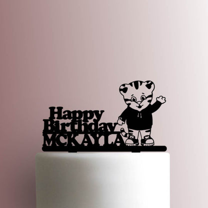 Custom Daniel the Tiger - Acrylic Cake Topper