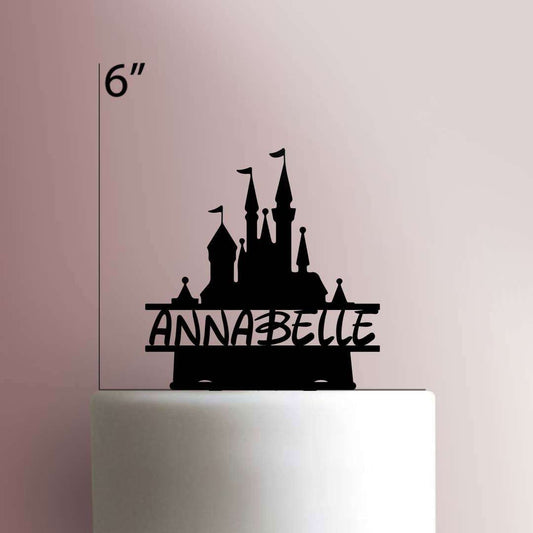 Custom Disney Castle- Acrylic Cake Topper