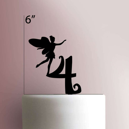 Custom Fairy Birthday Number- Acrylic Cake Topper