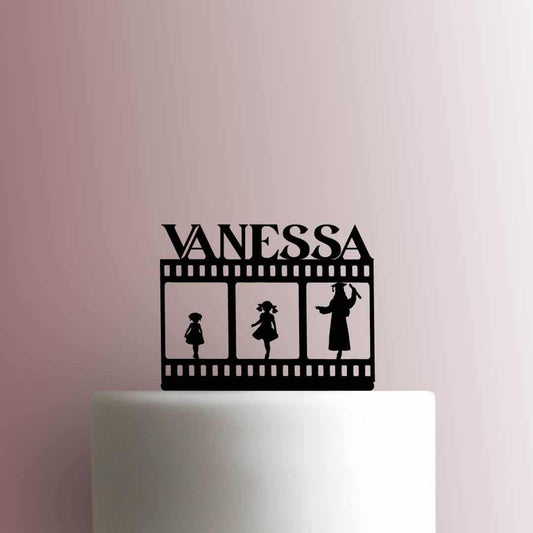 Custom Graduation Girl Journey - Acrylic Cake Topper
