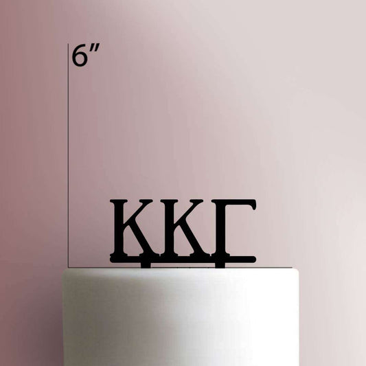 Custom Greek Alphabet- Acrylic Cake Topper