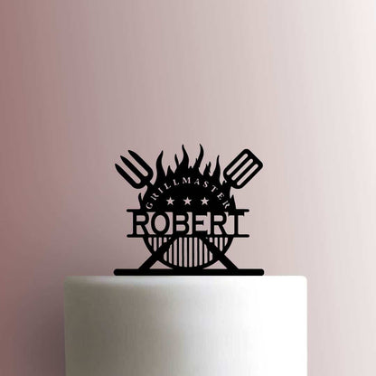 Custom Grill Name - Acrylic Cake Topper