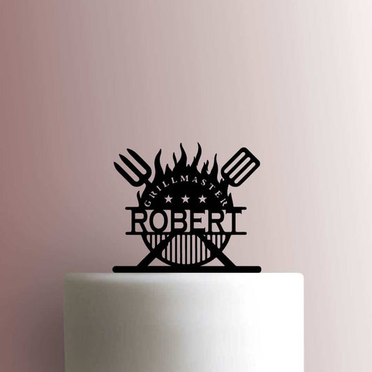 Custom Grill Name - Acrylic Cake Topper
