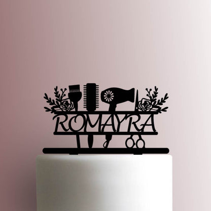 Custom Hairstylist Name - Acrylic Cake Topper