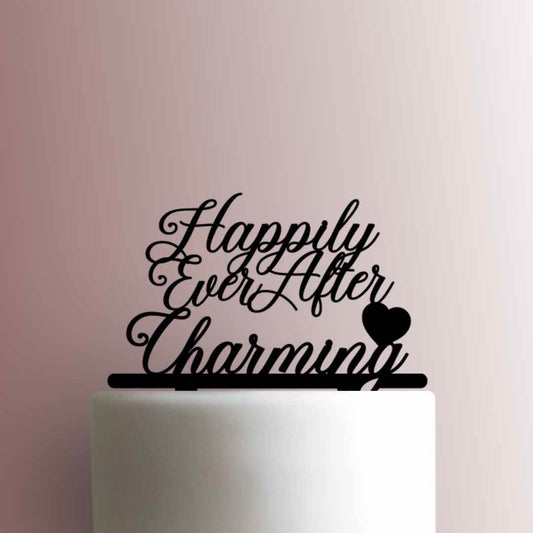 Custom Happily Ever After Name - Acrylic Cake Topper