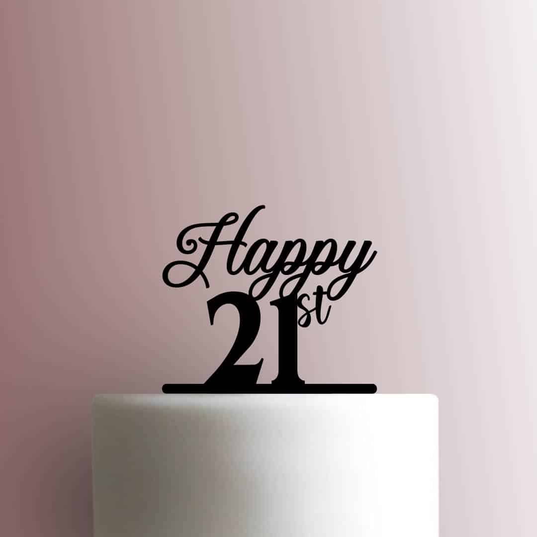 Custom Happy Age - Acrylic Cake Topper
