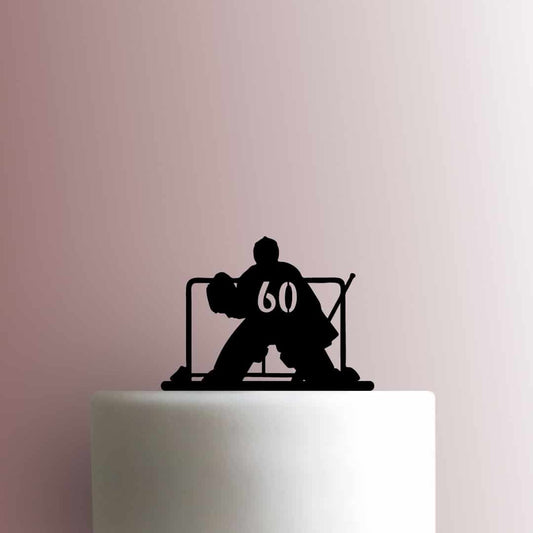 Custom Hockey Goalie Number - Acrylic Cake Topper