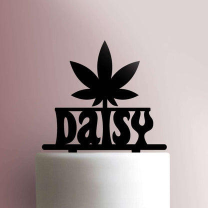 Custom Leaf- Acrylic Cake Topper