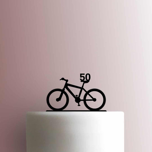 Custom Mountain Bike Age - Acrylic Cake Topper