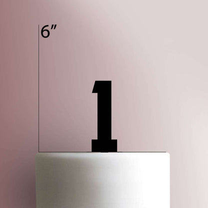 Custom Number- Acrylic Cake Topper