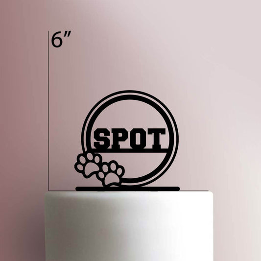 Custom Paw Prints- Acrylic Cake Topper