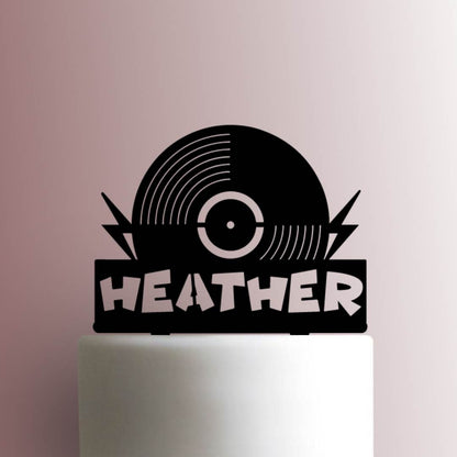 Custom Record - Acrylic Cake Topper