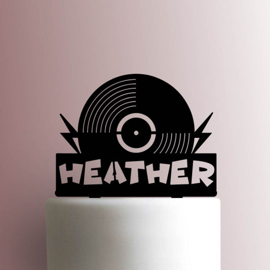 Custom Record - Acrylic Cake Topper