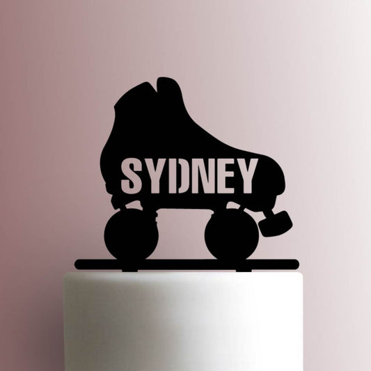 Custom Roller Skate- Acrylic Cake Topper