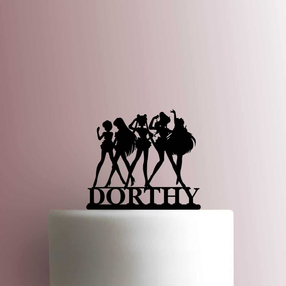 Custom Sailor Moon Name - Acrylic Cake Topper