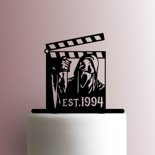 Custom Scream ? Ghostface Year - Acrylic Cake Topper
