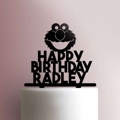 Custom Sesame Street ? Elmo- Acrylic Cake Topper