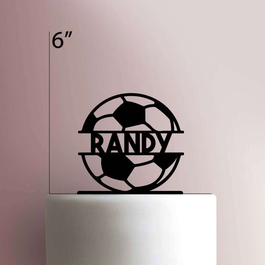 Custom Soccer Ball- Acrylic Cake Topper