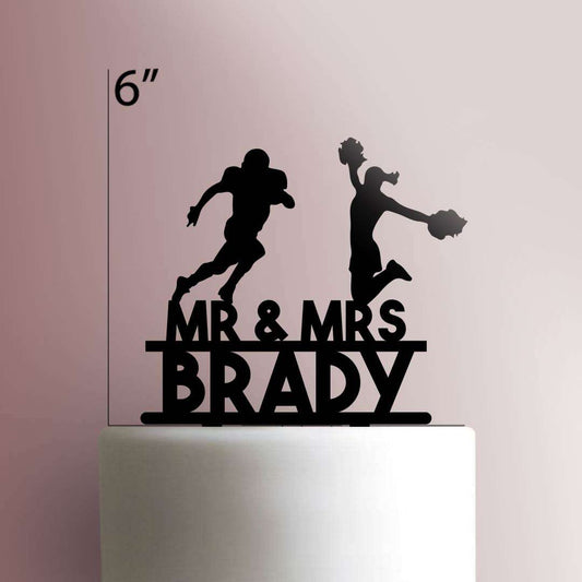 Custom Sport Wedding- Acrylic Cake Topper
