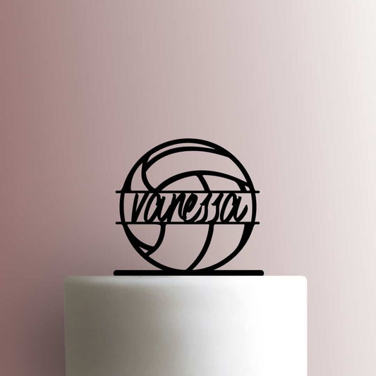 Custom Volleyball- Acrylic Cake Topper