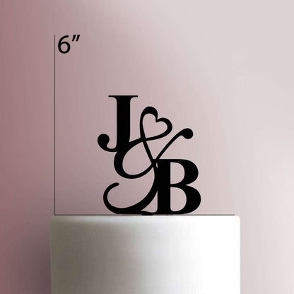 Custom Wedding Initials- Acrylic Cake Topper