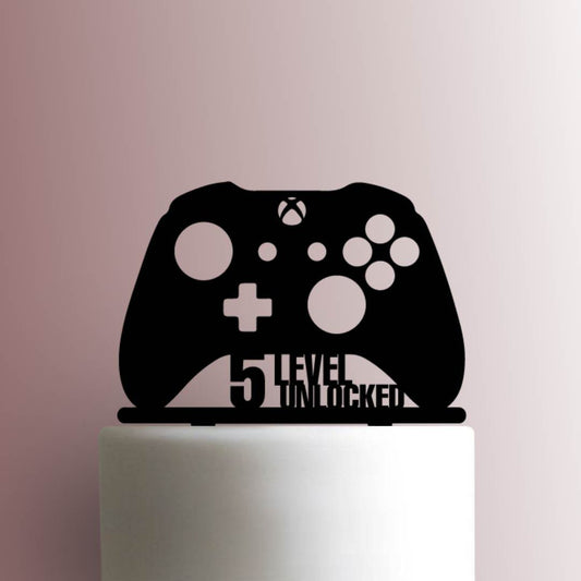Custom Xbox Controller Level Age Unlocked - Acrylic Cake Topper